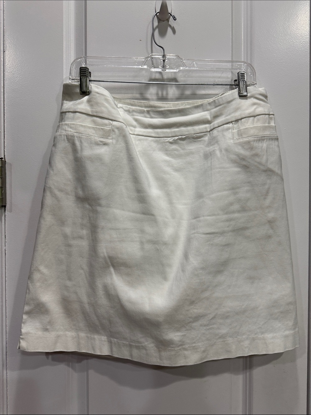 Kim Rogers White Skort